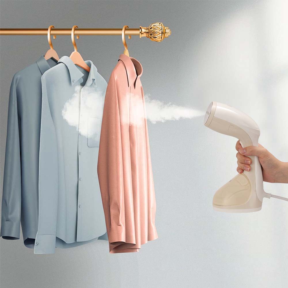 Winning star transfronterizo panel de acero inoxidable vapor vertical plancha eléctrica de mano de viaje