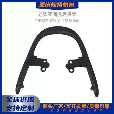 Suitable for Old Models of Asian Tiger Motorcycles: Rear Rack, Rear Seat, Backrest Protector, Rear Armrest, Tail Wing, Motorcycle Parts, Cross-Border (Motorcycle tail)
