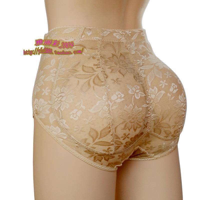 Cross-Border Breathable Padded Hip-Enhancing Shapewear Triangle Butt-Lifting Thickened Fake Butt Pad Panties for Women