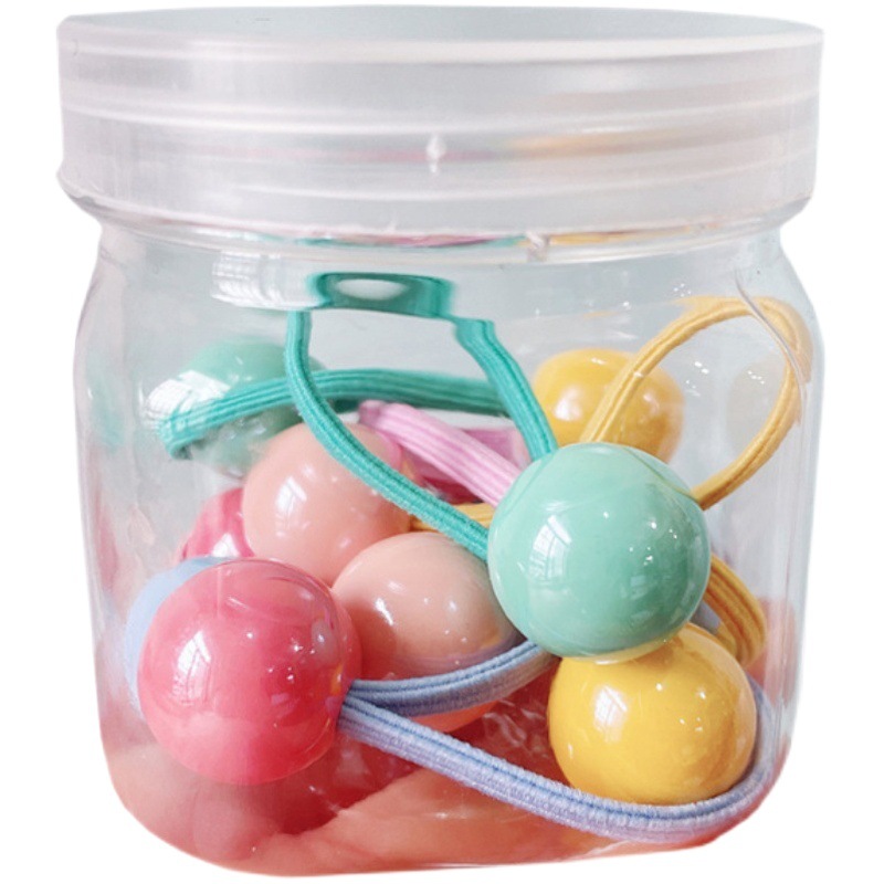 Cuerda de pelo para niños frescos accesorios para el cabello banda para el cabello para niñas banda de goma cuerda de pelo niña no duele el cabello Accesorios de cabeza de fruta de tamaño pequeño