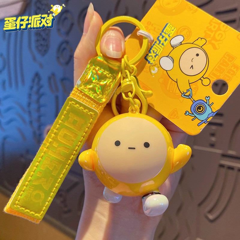 Оригинальный красочный брелок для вечеринки Eggman в стиле желтого яйца