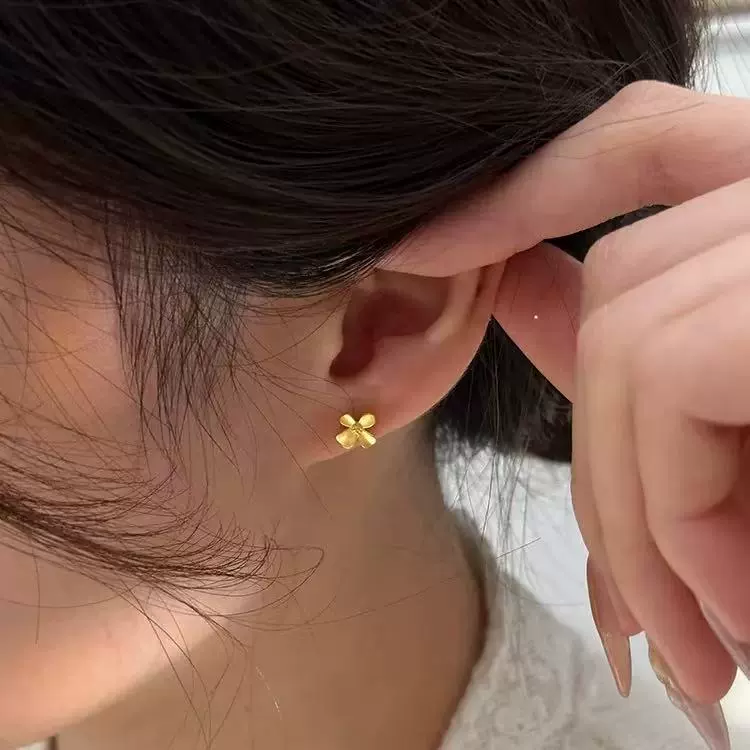 Серебряная игла, миниатюрные серьги с дизайном, серебро 925 пробы