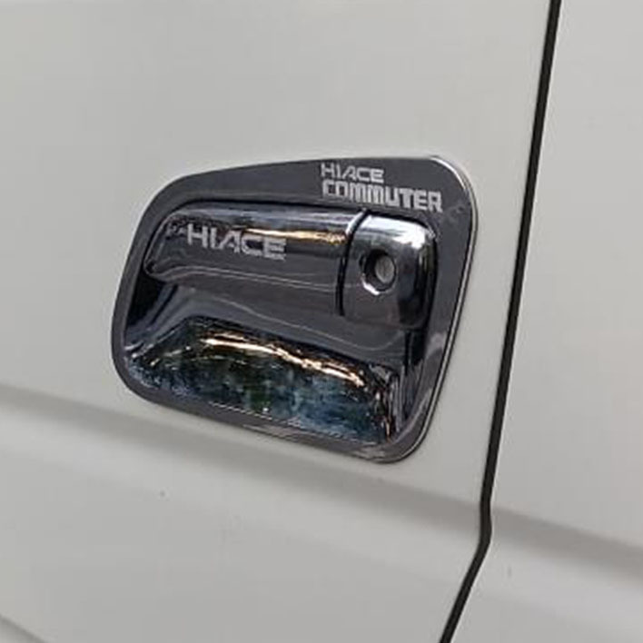 Suitable for 04-17 Toyota sea lion Toyota Hiace rearview mirror door bowl handle fog lamp frame and other exterior decoration