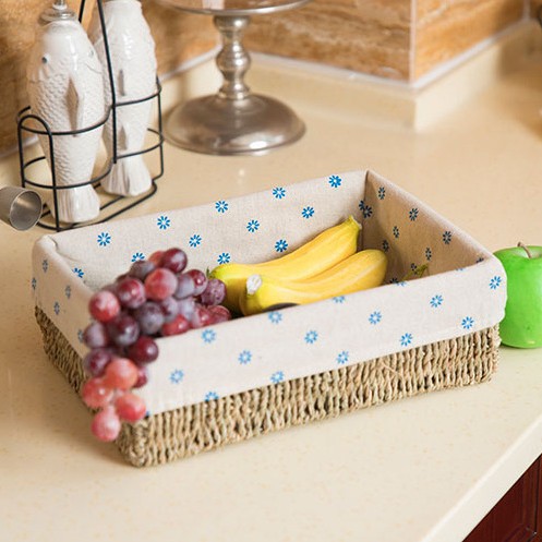 Seagrass Orquídea de lino 30*21*10cm