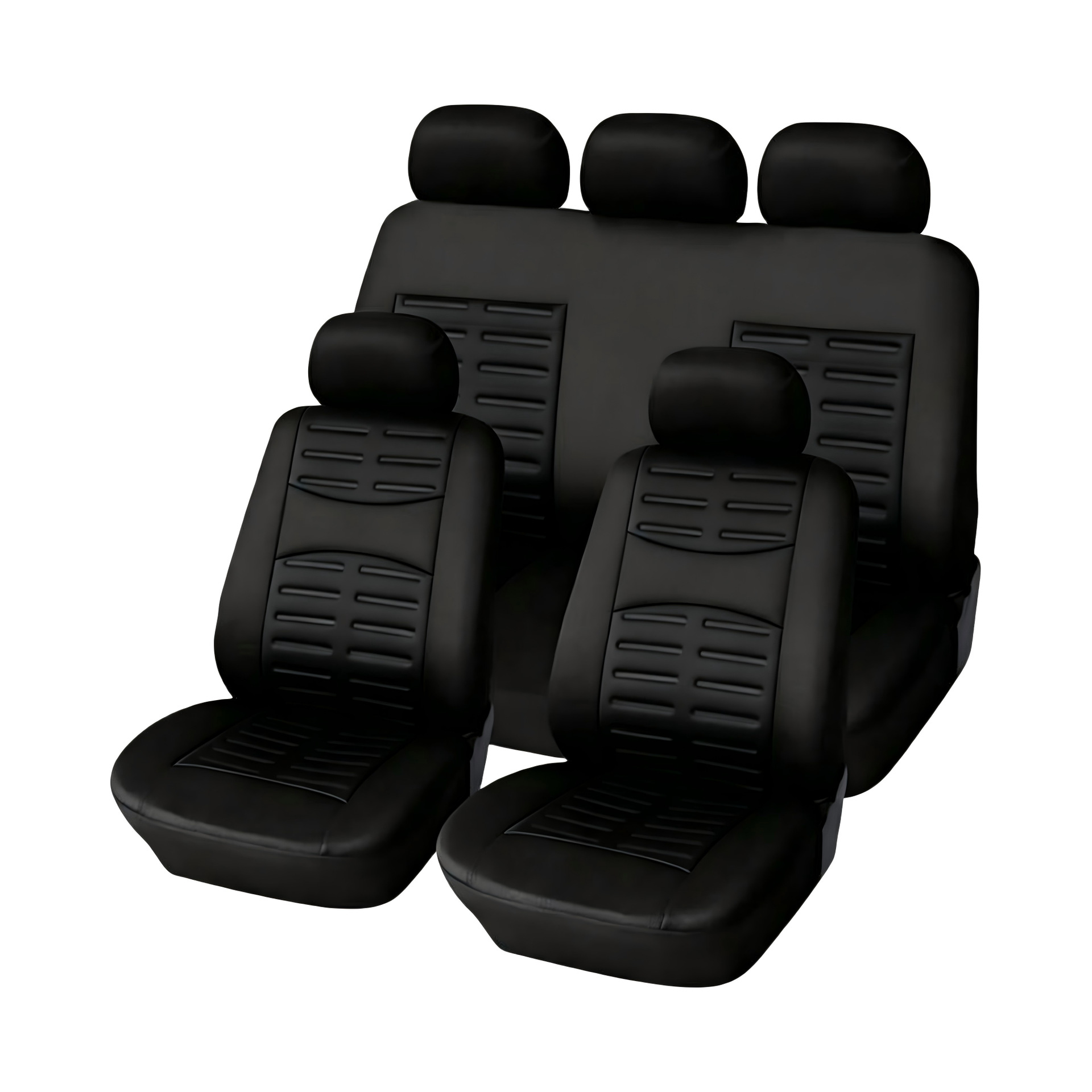 Foreign trade car seat covers, bone-patterned thin strip press machine, car accessories, seat cushions, seat covers, universal for all seasons, cross-border foreign trade WISH