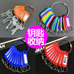 大家の家の鍵は標識の企業会社の不動産の仲介寮の鍵を掛けて分類のラベルの札を収納します。