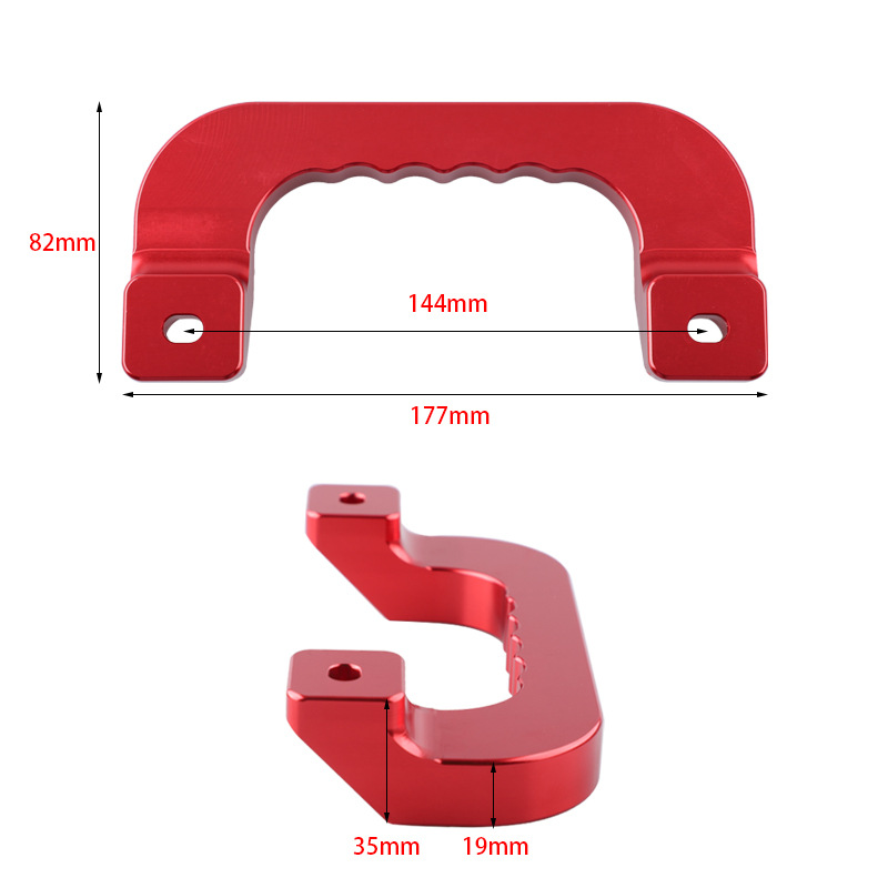 Suitable for Nissan NV350 car armrest space aluminum handle Nissan E26 car modification