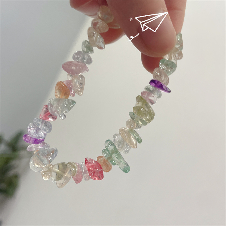 Cute Geometric Flower Butterfly Beaded Glass Irregular Womenu0027S Bracelets 1 Piece