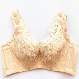 蕾丝背心式薄杯舒适透气软钢圈文胸罩聚拢调整型收副乳女内衣1322