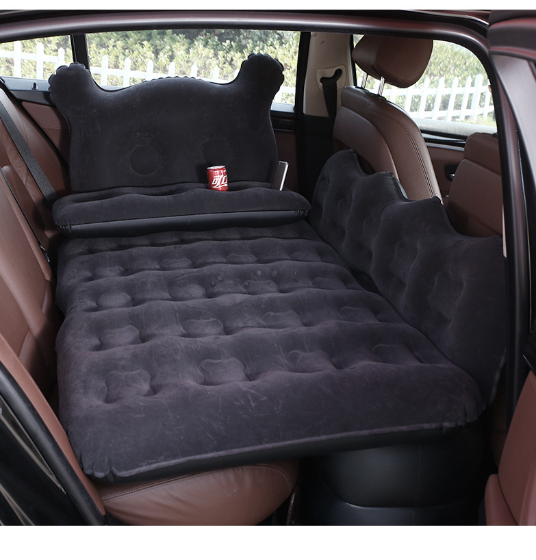 Car Travel Bed Suitable for Suv Sedan Cartoon Foldableing Car Inflatable Mattress Car Inflatable Bed Bymaocar