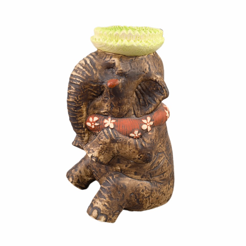 Taza de agua estilo tiki, taza para cócteles hawaianos, taza creativa estilo tiki zombie, taza de licor de cerámica, linda y divertida, de gran capacidad