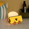 Cartoon phone holder charging, creative night light for bed, lights