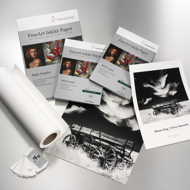 Hannei 305g photography pure cotton super smooth paper art paper pure cotton acid-free art micro spray art photo paper