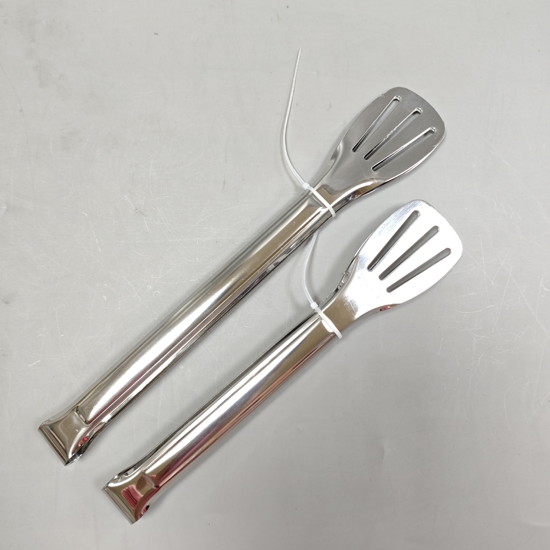 Pinza para Alimentos de Acero Inoxidable 201, Antideslizante y Antiescaldado para Cocina