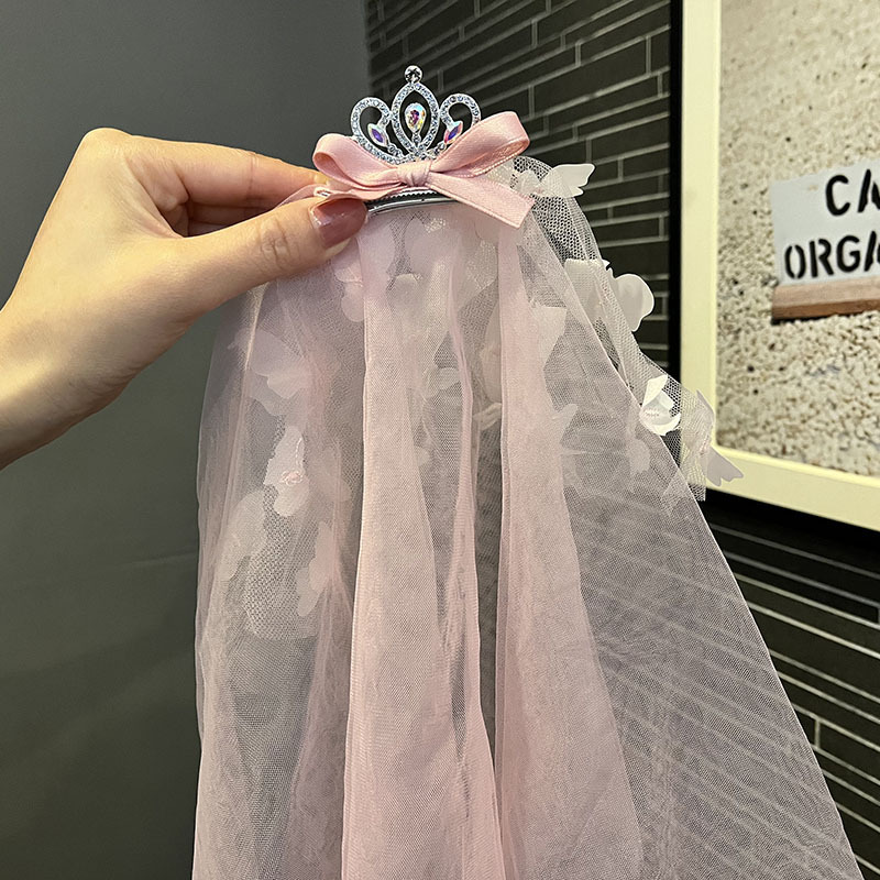 복숭아 머리핀 E4-4