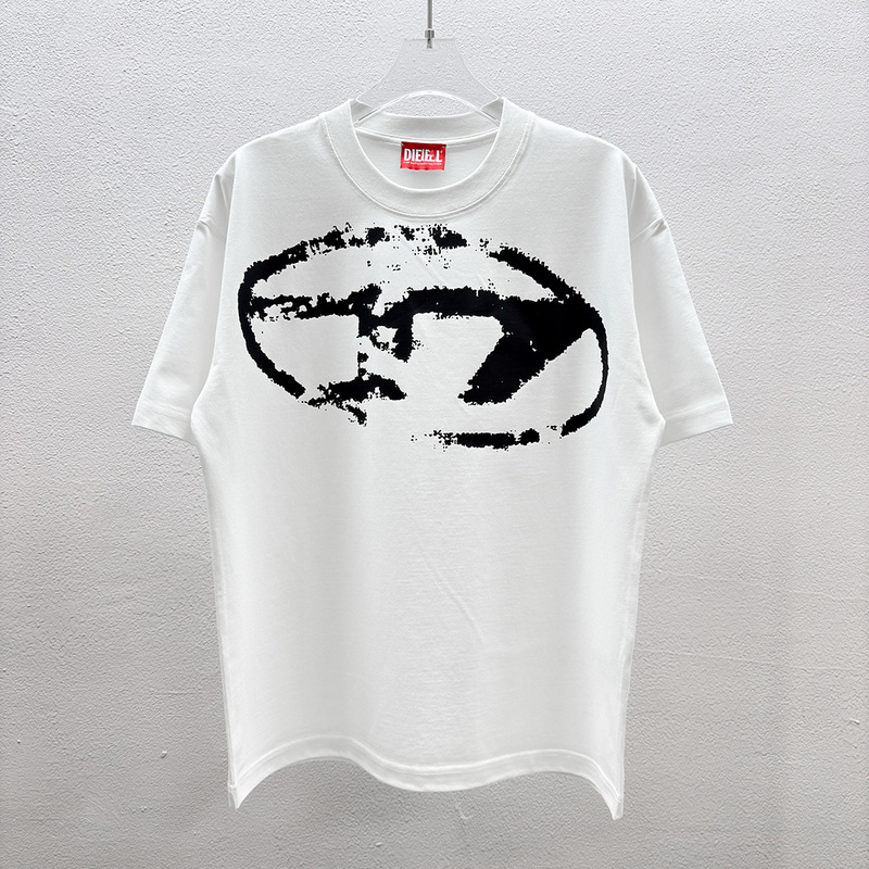 26 Summer Niche Trendy Brand T-Shirt Die&Sseii Short-Sleeved Men's T-Shirt Loose Men's T-Shirt Oversize Couple Printed Cotton