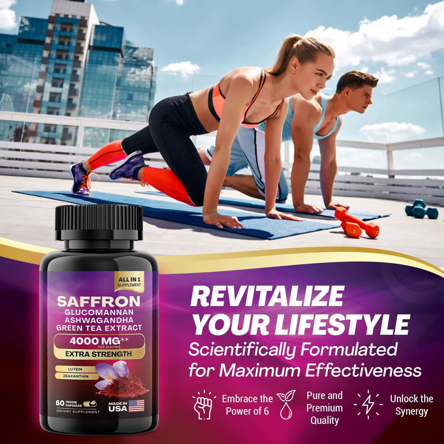 Горячие продажи на внешнем рынке: капсулы шафрана оптом, 60 капсул в бутылке