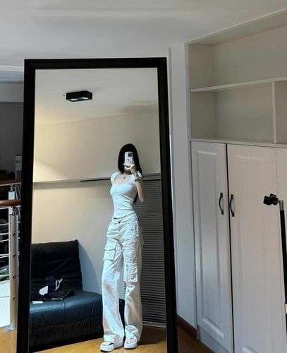 260g Viscose Modal Lace Edge U-Neck Short-Sleeve T-Shirt for Women, Fitted Short Style, Sizzling Babe, Slimming Top