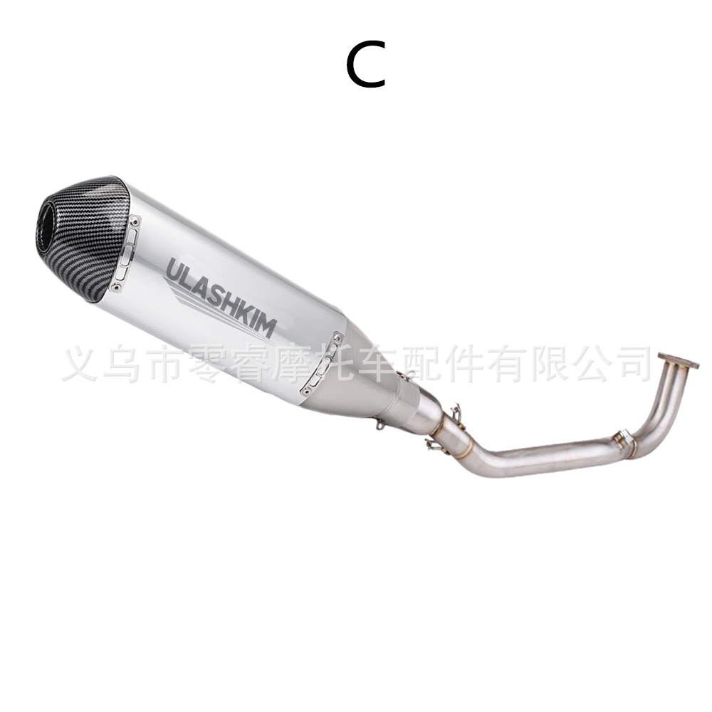 Exhaust Pipe Suitable for Motorcycle Yamaha Nmax155 Modified Stainless Steel Exhaust Connecting Pipe 2021 2022