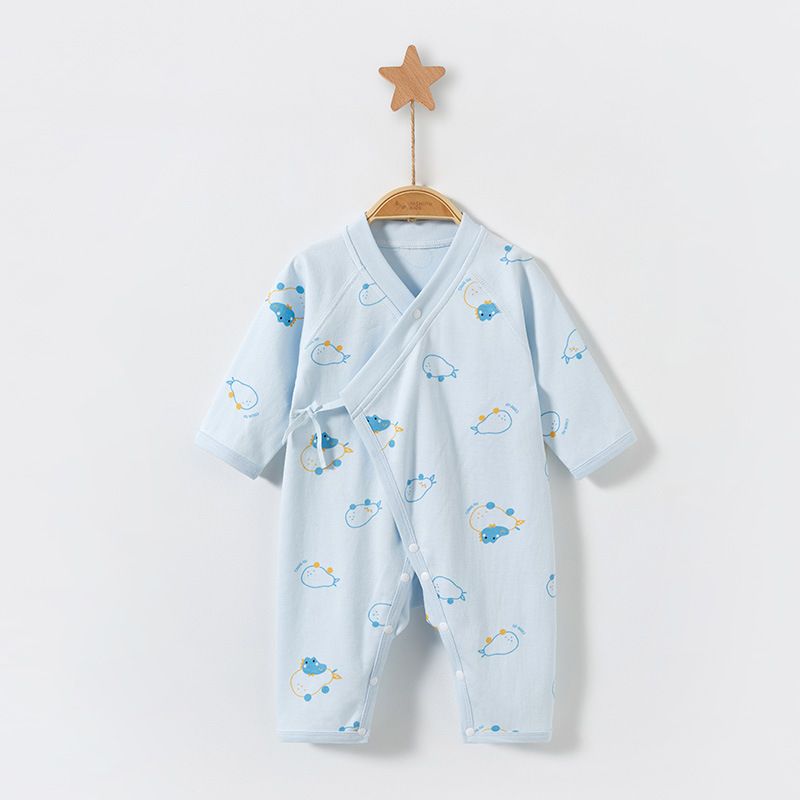 Bebé recién nacido mono Primavera, otoño y verano recién nacido algodón monje pijamas mameluco fino traje niños y niñas ropa de bebé image 8