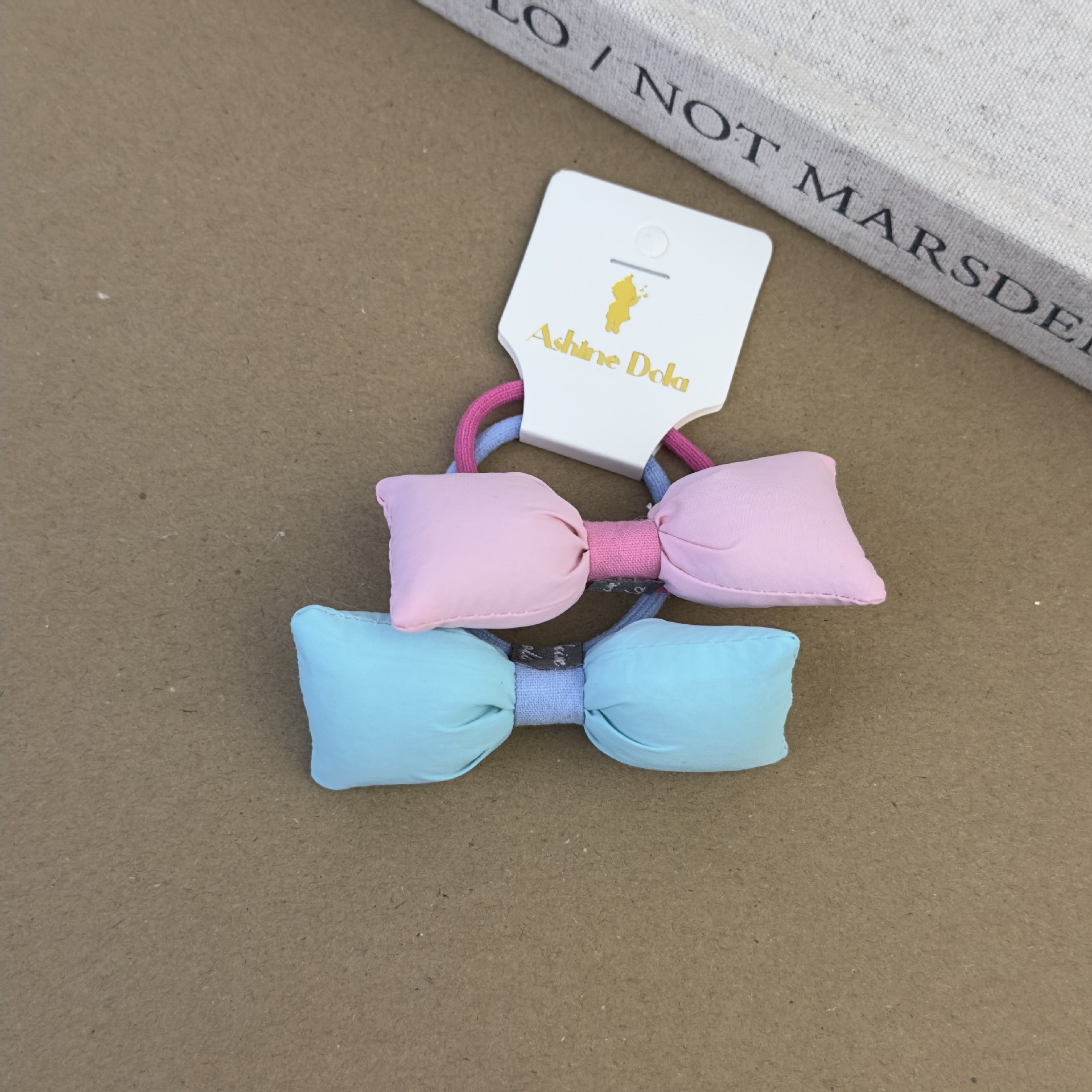 Fascia per capelli con fiocco in tinta unita, stile coreano, per l'inizio della primavera, corda per capelli in cotone per bambine, accessori per capelli per bambini, accessori per la testa_voghion.com