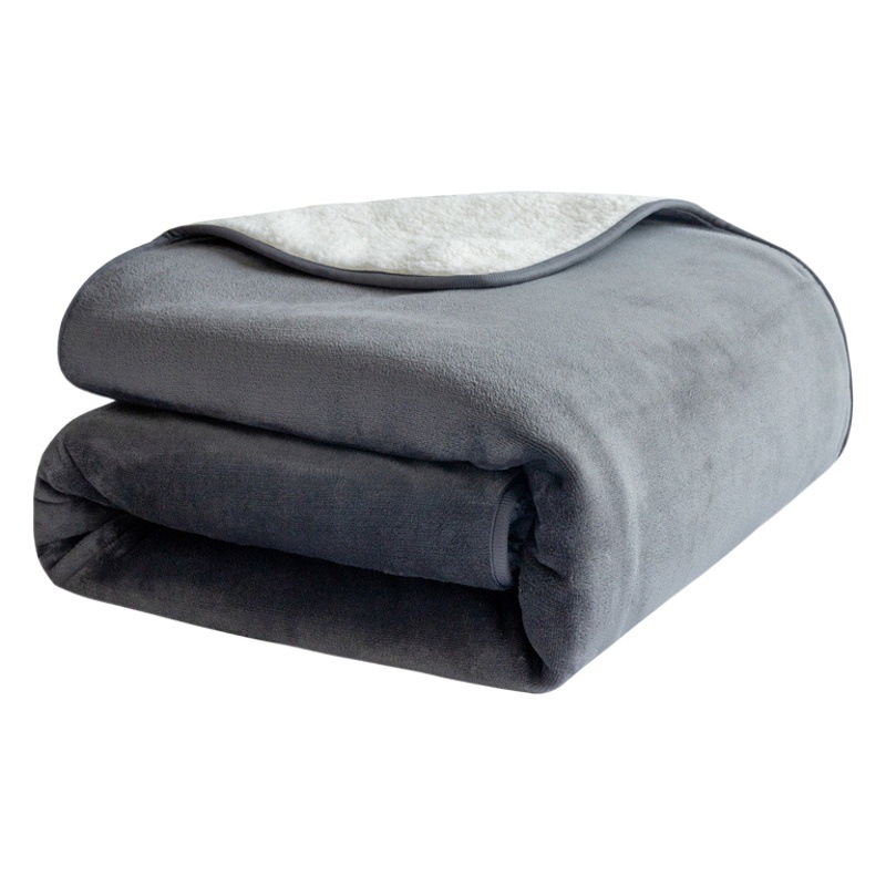 Manta de lana de cordero para mascotas edredón estera impermeable primavera y otoño gato y perro Four Seasons franela pequeña Perrera de perro mediano y grande