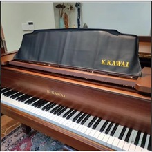 高档PU仿皮绒布谱架罩定 制三角钢琴谱架套罩防磨损保护罩加厚批