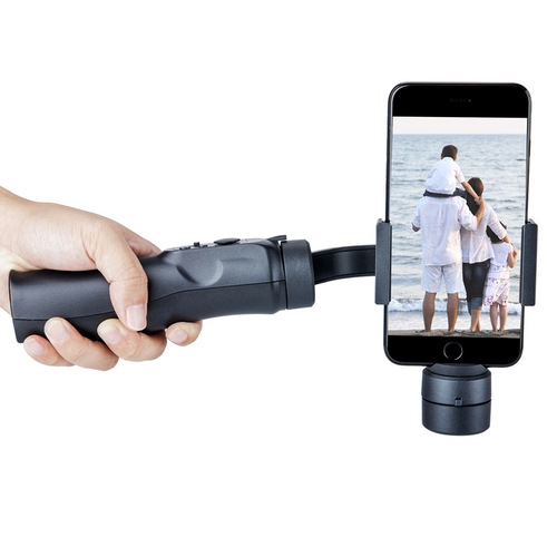 Handheld gimbal mobile phone three-axis stabilizer video live broadcast APP follow shooting intelligent anti-shake single-axis selfie stick