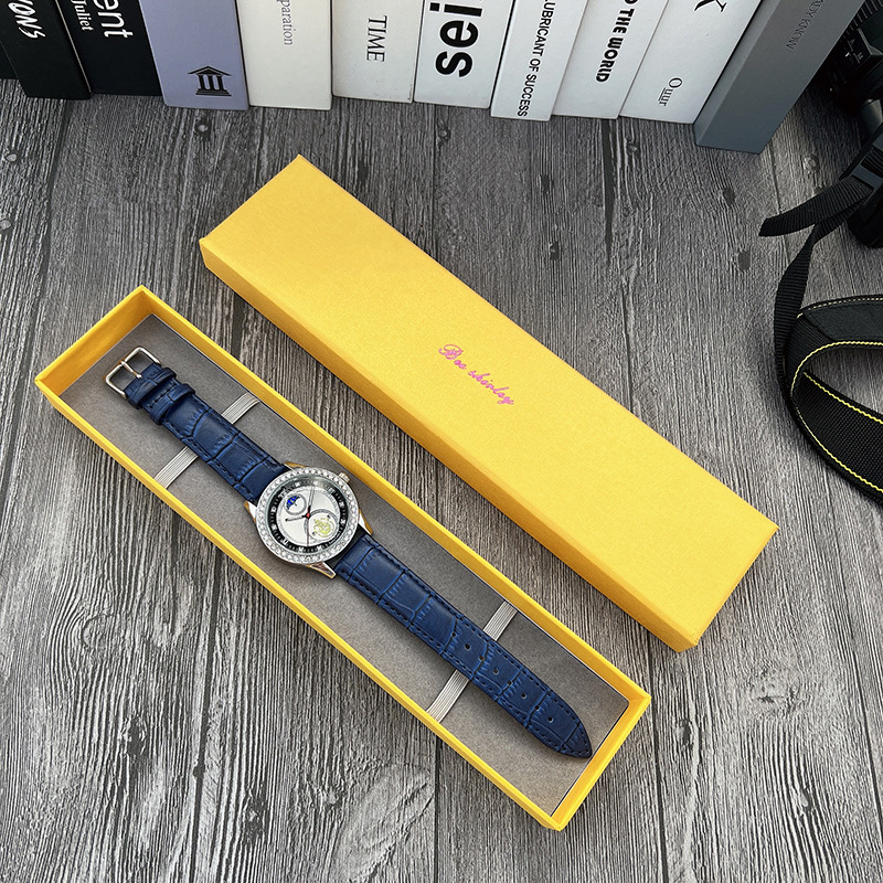 70g Weight Ordinary Glass Mirror Material Imitation Leather Strap Material Watch Classification Pointer Display Type Buckle Buckle Style Round Dial Shape Shopping Occasion Quartz Movement Geometric Pattern All Seasons Season Unisex Gender Glam, Fashion Style Glam Fashion Geometric Buckle Quartz Watch 16