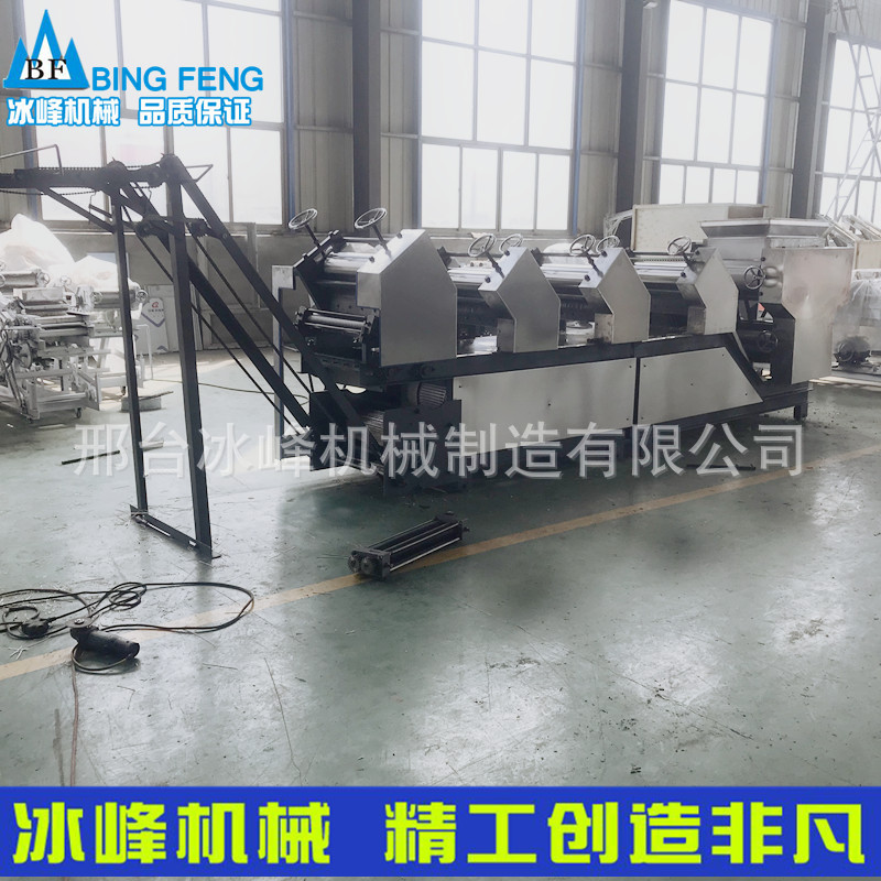 7组面条机  7-260/300/350/400自动爬杆一次成型面条机压面机