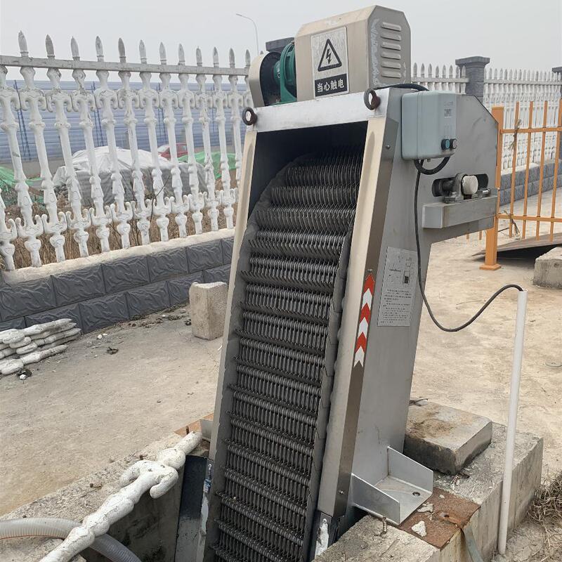 耙齿清污机不锈钢碳钢细格栅污水处理设备回转式循环格栅清污机|undefined