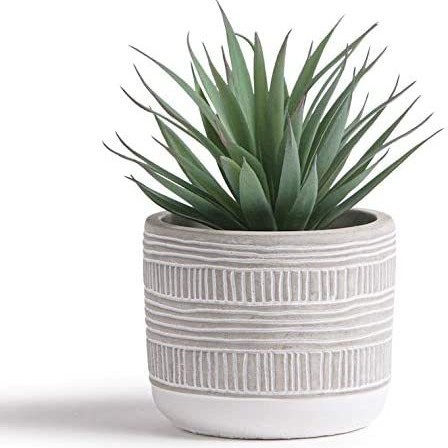 Planta artificial en miniatura en maceta, bonsái de plástico, decoración para escritorio de oficina, accesorios de decoración para el hogar, hierba decorativa transfronteriza. image 6