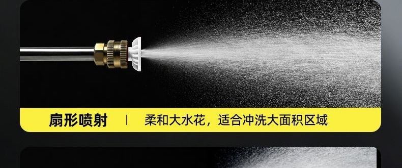 High-power integrated high-pressure water gun sprayer, car washing machine, watering and pesticide cleaning machine, household wireless car washer