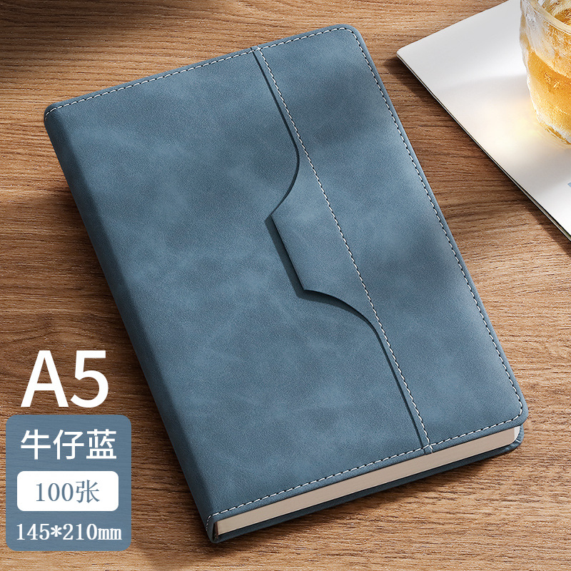 Cuaderno simple personalizado a5 cuaderno grueso oficina libro de cuentas manual bloc de notas regalo de empresa papelería creativa al por mayor