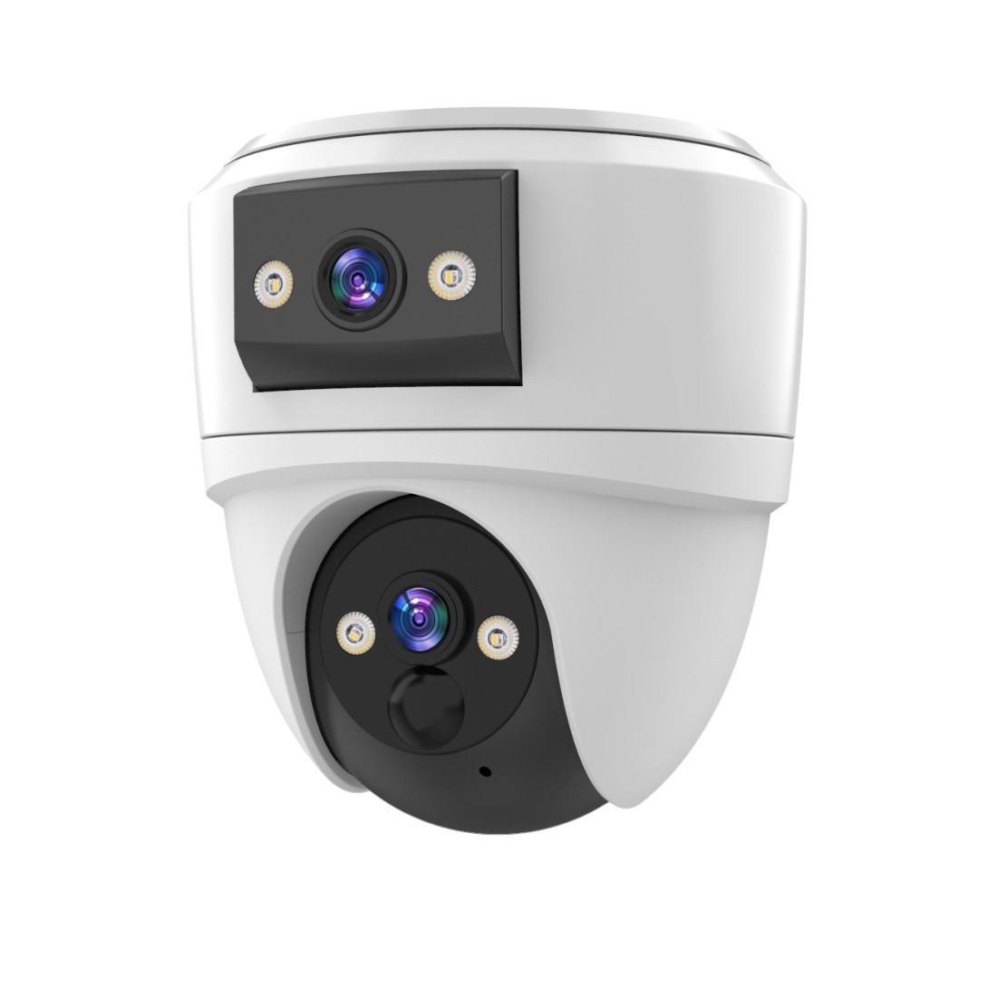 Cámara de vigilancia doméstica transfronteriza tipo domo de seguridad, cámara comercial de 360 grados de alta definición para interiores.