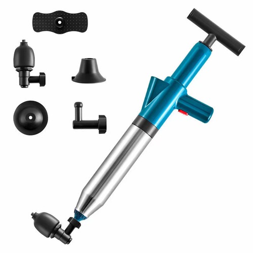 New stainless steel bucket toilet pipe drain cleaner bathroom sink drain clog remover high-pressure integrated one-shot solution