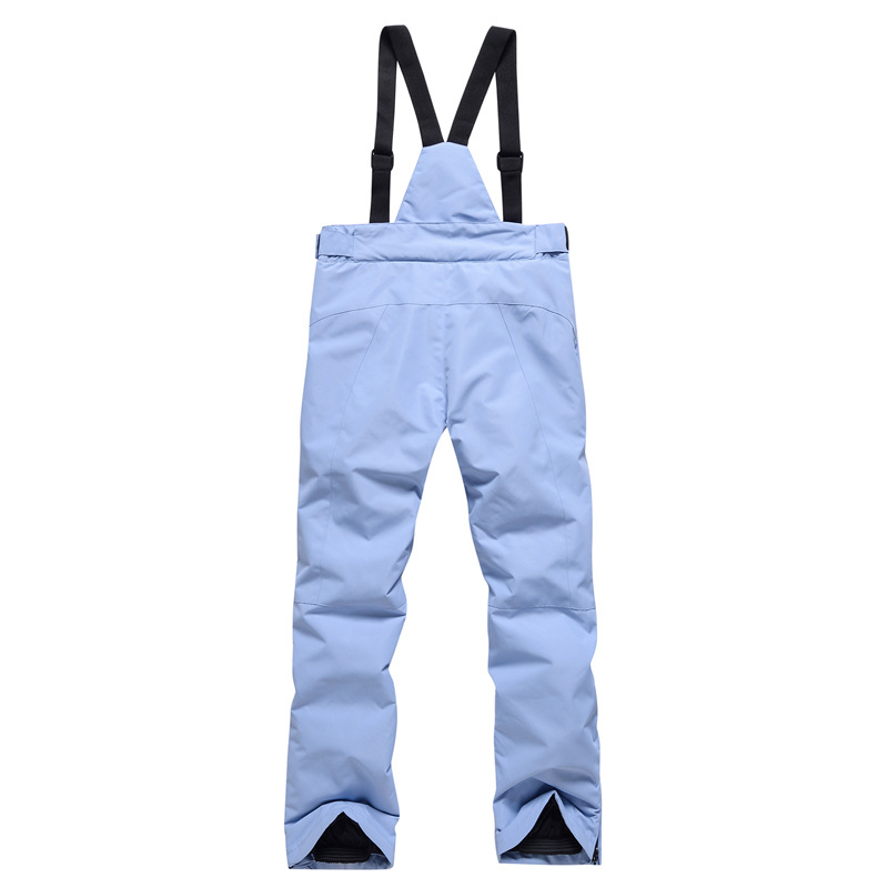 Pantalones de esquí para hombres y mujeres, talla grande, cálidos, de una sola tabla, de doble tabla, impermeables, a prueba de viento_voghion.com