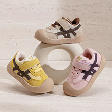 新款休闲运动鞋男女儿童帆布鞋学步鞋幼儿宝宝防滑板鞋二棉保暖鞋