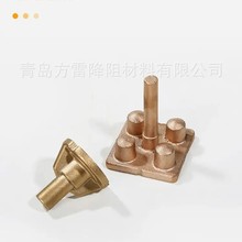 黄铜四孔接地端子板 接地插座电力接地配件 接地保护