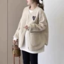 新款秋冬爱心加厚绒外套