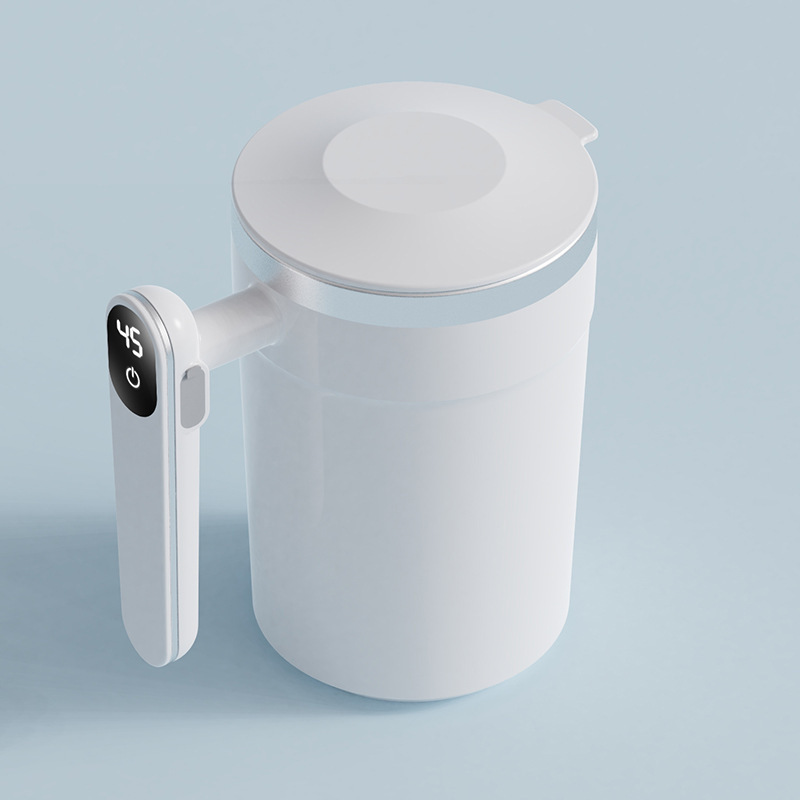 高見えシンプル全自動温度表示磁気ミキシングカップコーヒー豆乳カップクロスボーダー新製品ミキシングカップネット有名人|undefined