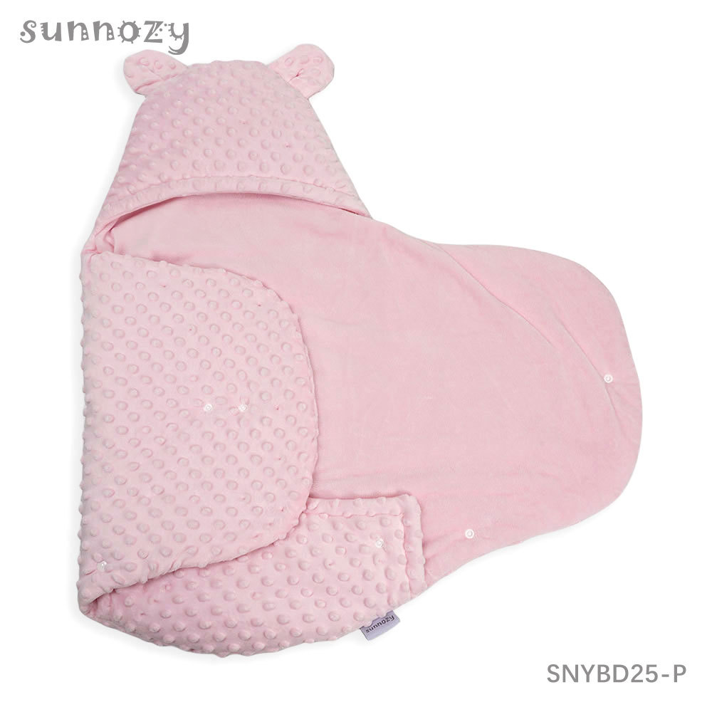 Otoño y invierno más grueso para bebés y niños pequeños anti-saltos transfronterizos saco de dormir para bebés, envoltura caliente para bebés, manta de frijoles tranquilizadora