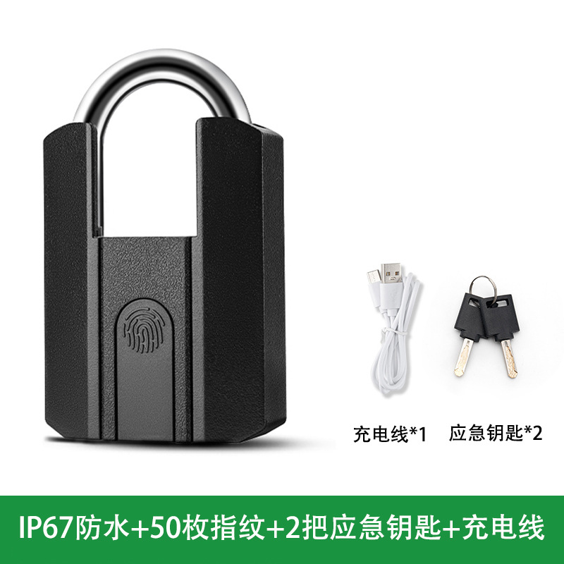 TTlock inteligente huella dactilar candado impermeable almacén dormitorio armario candado antirrobo huella dactilar con llave remoto graffiti