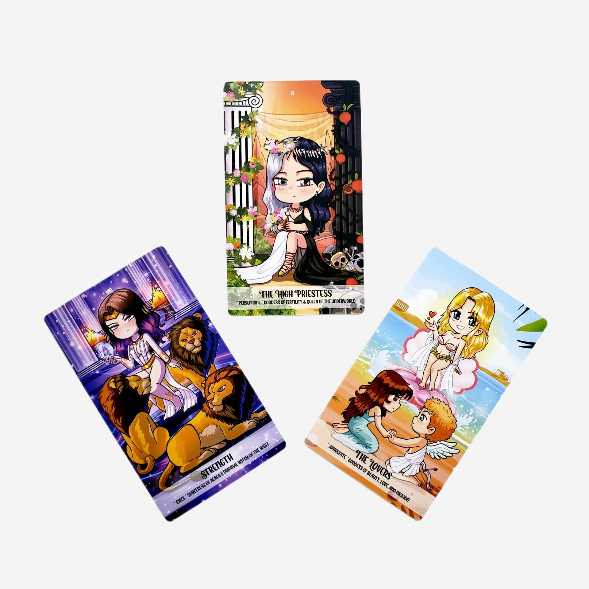 Gioco di carte tarot greco pythia per feste e party games_voghion.com