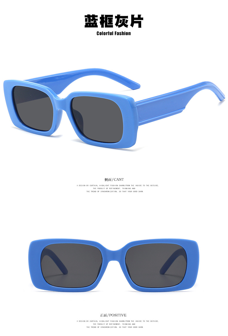 40g Weight UV400 Protection Lens Material Outdoor, Travel, Party, Fishing Occasion Women'S, Men'S, Unisex Gender Hip-Hop, Retro, Vintage Style, Fashion, Simple Style Style Grey, White, Purple, Blue, Yellow, Black Color Hip-Hop Retro Vintage Style UV400 Protection Women's Sunglasses 12