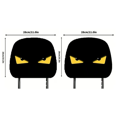 Universal seat cover Decorative Protective Cover - 08-double-sided-printing-1pc-26cm28cm
