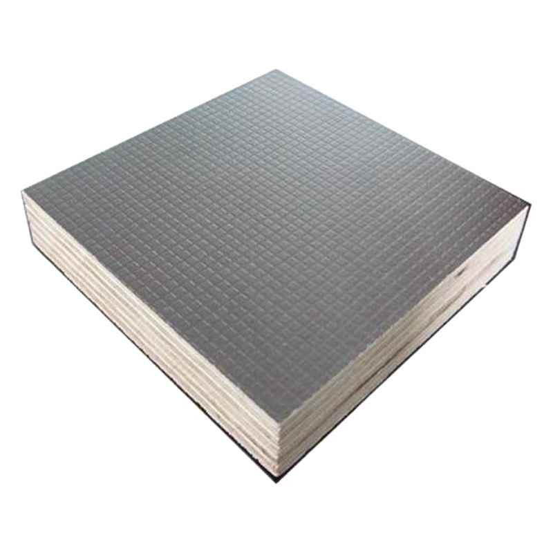 Venta directa de fábrica en Xuzhou, tablero antideslizante de 4x8 pies para instalaciones de entretenimiento, tablero de escenario negro, resistente a la humedad y al desgaste.