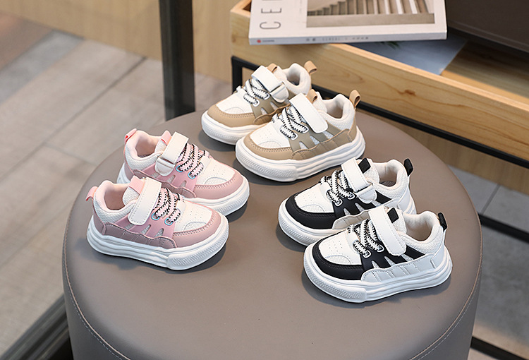 Vårnya Barnsport Pojkar Casual Board Flickor Baby Andas Mesh Upplösta Skor 1-6 år gamla_voghion.com