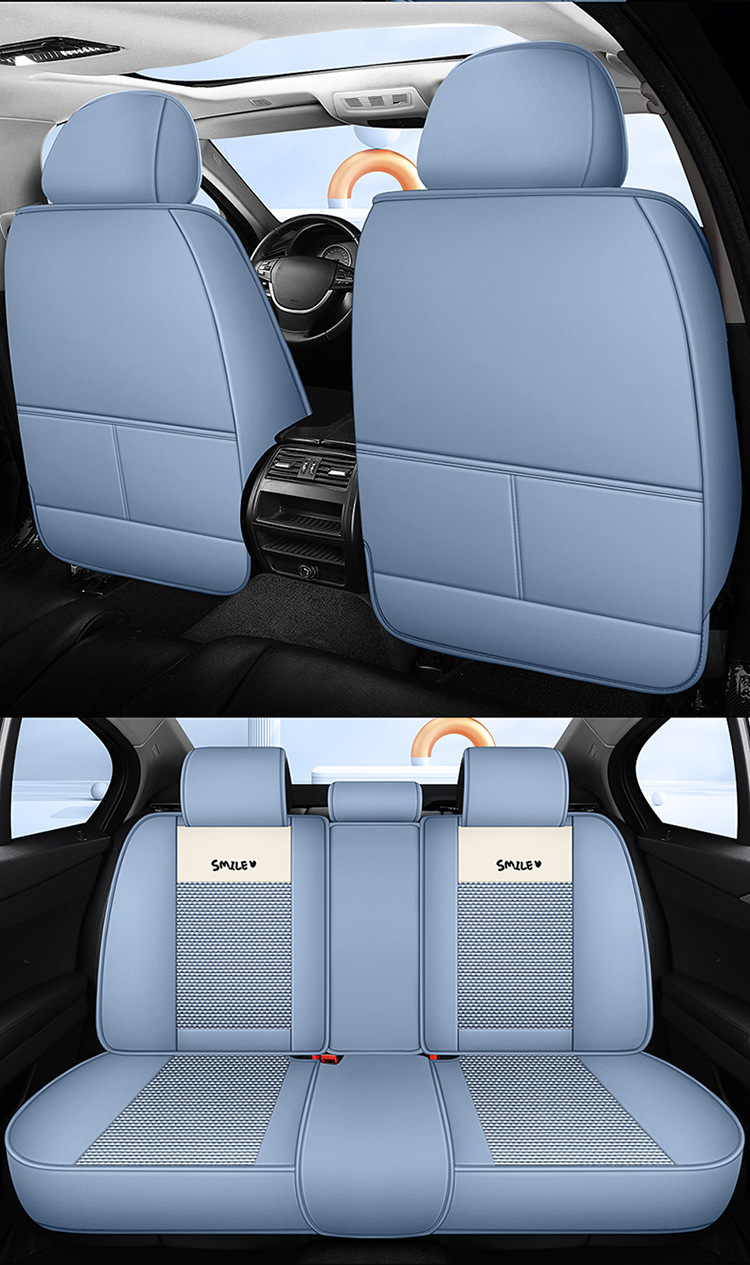 Four Seasons Cross-Border Foreign Trade Car Seat Covers, Four Seasons Seat Cushions, Fully Enclosed Seat Covers, Leather Car Seat Cushions, Wholesale and Dropshipping