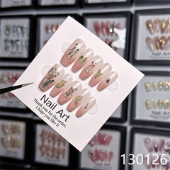 【合集批發13-11】穿戴美甲成品甲片手工穿戴甲手作高級法式短款